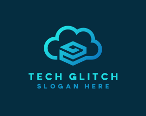 Cloud Tech Database logo design