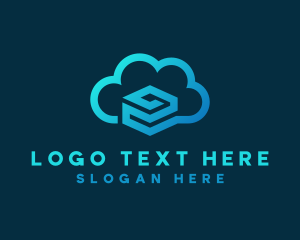 Cloud - Cloud Tech Database logo design