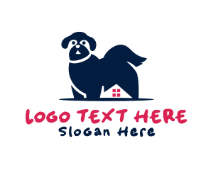 Pet Dog Animal Shelter logo design