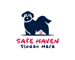 Pet Dog Animal Shelter logo design