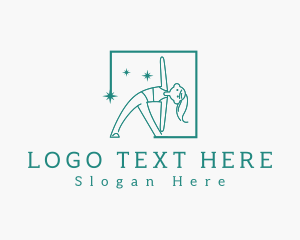 Fitness - Yoga Exercise Fitness logo design