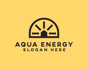 House Solar Energy logo design