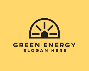 House Solar Energy logo design