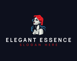 Woman Sexy Fashion logo design