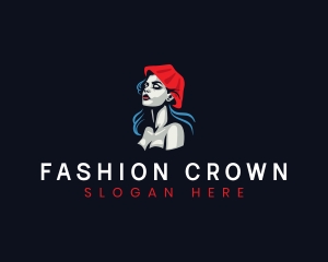 Woman Sexy Fashion logo design