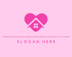 Roof - Love House Family logo design