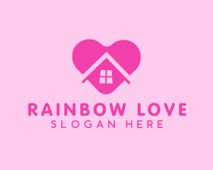 Love House Family logo design