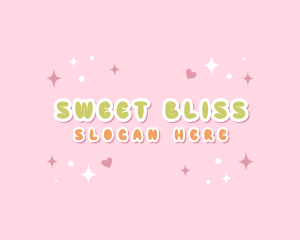 Quirky Bubbly Star Logo