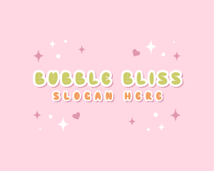 Quirky Bubbly Star logo design