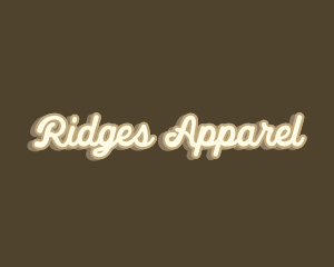 Generic Cursive Apparel Brand logo design