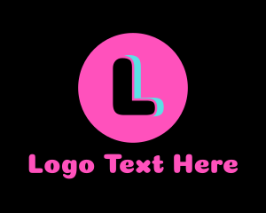 Funky - Neon Funky Lettermark logo design