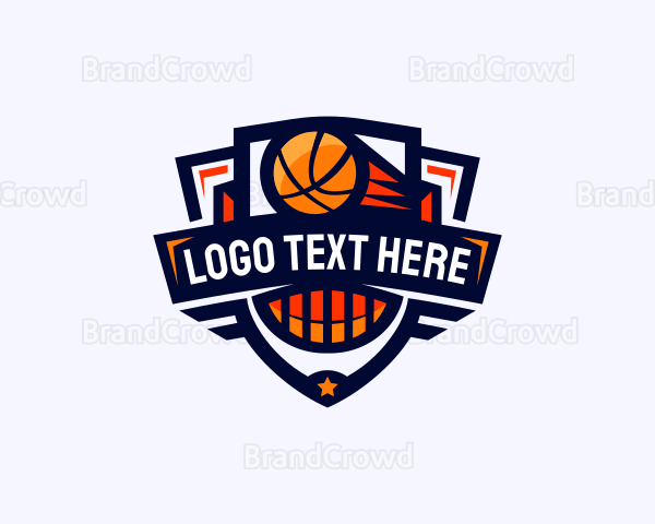 Basketball Sports League Logo