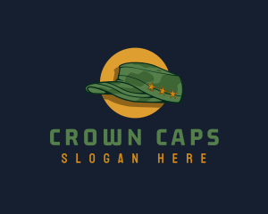 Veteran Military Cap logo design