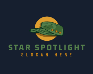 Veteran Military Cap logo design