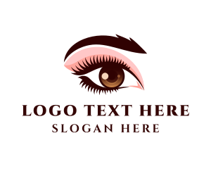 Woman - Beautiful Woman Eye logo design