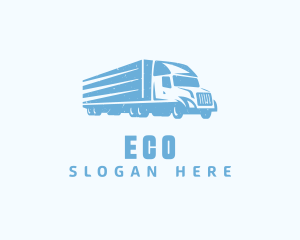 Roadie - Blue Freight Trucking logo design