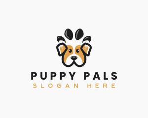 Puppy Paw Breeder logo design