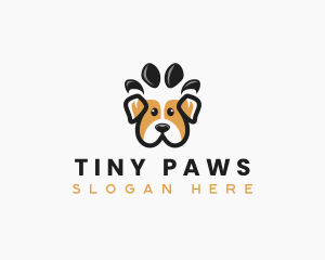 Puppy Paw Breeder logo design