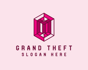 Luxury Gemstone Pink Logo