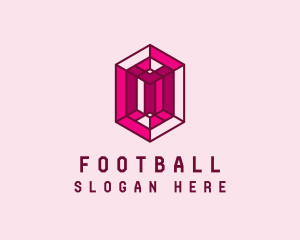 Diamond - Luxury Gemstone Pink logo design