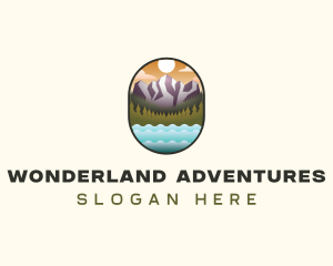 Mountain Outdoor Adventure logo design