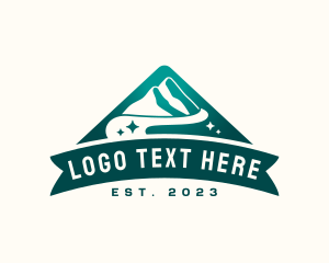 Path - Mountain Peak Travel logo design