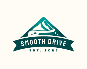 Driveway - Mountain Peak Travel logo design