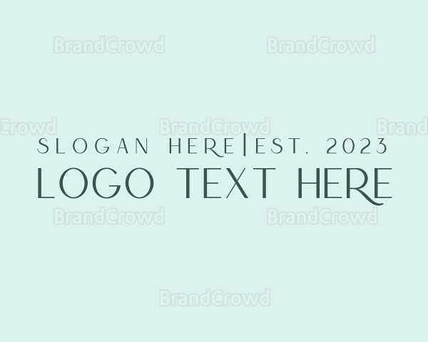 Elegant Brand Lifestyle Logo