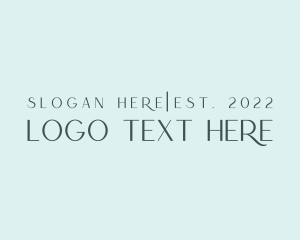 Brand - Elegant Brand Wordmark logo design