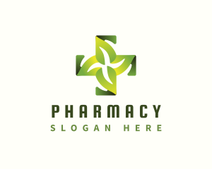 Cross Health Pharmacy logo design