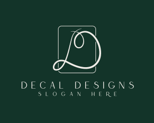 Minimalist Brand Letter D logo design