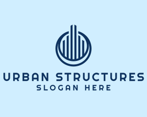 Buildings - Skyscraper Building Property logo design