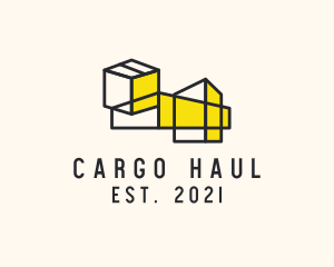 Cargo Container Warehouse logo design