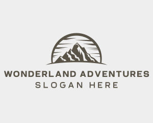 Mountain Peak Adventure logo design