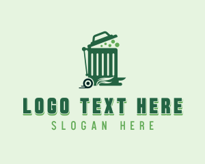 Recycling Bin - Trash Compost Disposal logo design