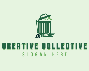 Trash Compost Disposal logo design