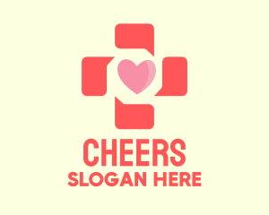 Drugstore - Medical Heart Health Messaging logo design