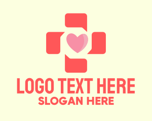 Pharmacy - Medical Heart Health Messaging logo design