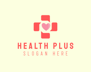 Medical Heart Health Messaging logo design