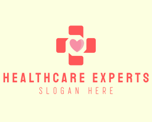 Medical Heart Health Messaging logo design