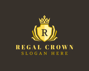 Shield Crown Royalty logo design