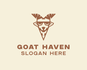 Goat - Goat Ram Animal logo design