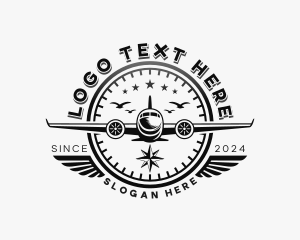 Airplane - Plane Forwarding Aircraft logo design