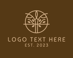 Circle - Eco Nature Tree logo design