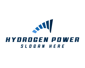 Blue Power Charge logo design