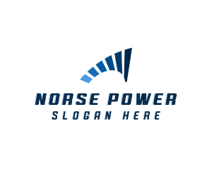 Blue Power Charge logo design