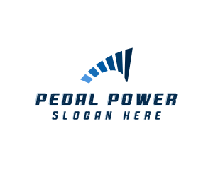 Blue Power Charge logo design