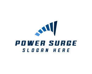 Charge - Blue Power Charge logo design