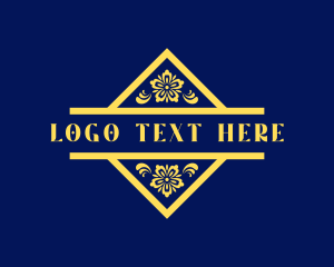 Elegant - Elegant Floral Ornament logo design