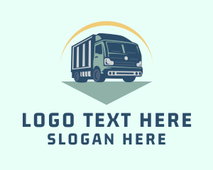 Transportation Delivery Truck Logo